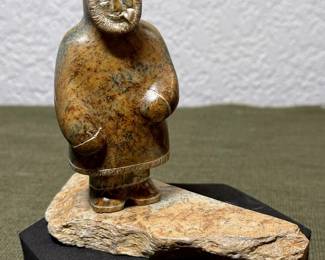 Signed J Ayek Sculpture