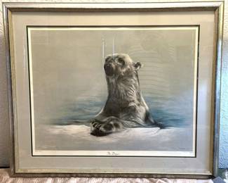 1977 Print Titled The Dipper by Ronilee Lynch