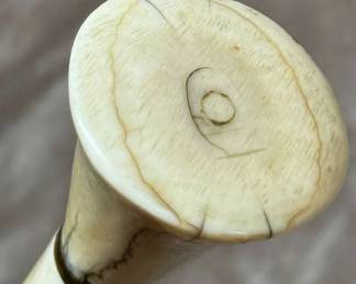 Antique Scrimshaw Walking Stick