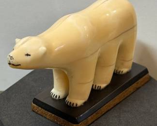 Inuit Carved Polar Bear