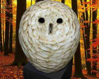 Tommy Kakinuma Signed Pottery Owl