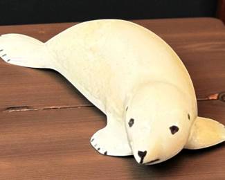 Inuit Carving Signed Edwin K