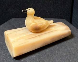 Carved Bird Figurine Lewis