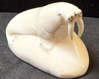 Walter Kiminock Signed Carving