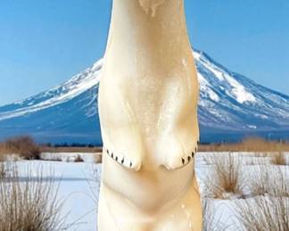 Polar Bear Inuit Carved Figurine