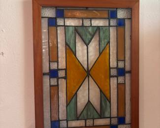 Leaded Glass Window Decor