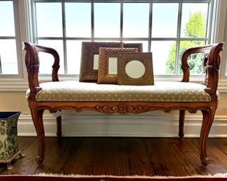 French style Boudoir Bench