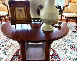 Antique Style Display Table