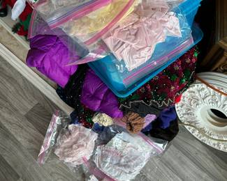 We got a lot of nice selections of clothes for these dolls and they’re all in their own packages