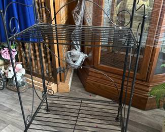 Metal vintage rack