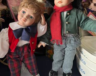 Wonderful boy, dolls