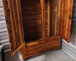 Cedar chest closet