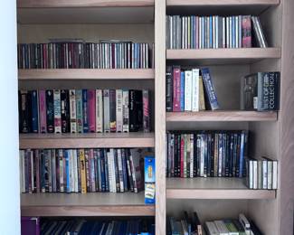 More books, CDs, Blue Ray VCRs etc