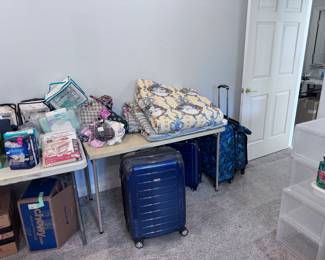 Luggage and Comforters