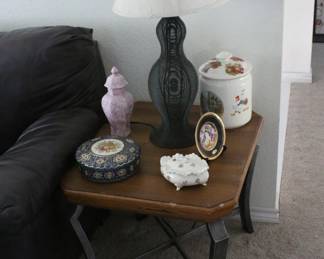 Table Lamp, End Table, Home Decor