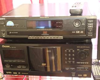 Sony 5 Disc Changer, Pioneer DV-F727 300 Disc Player/Changer