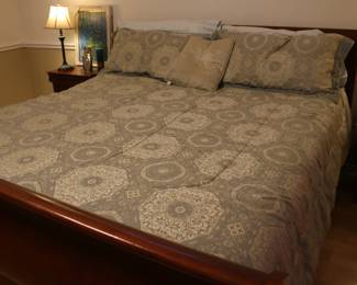 King Size Sleigh Bed