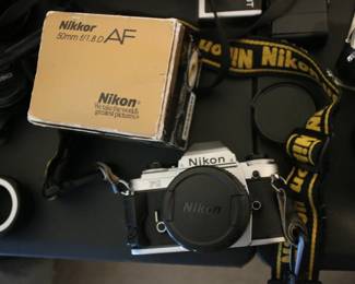 Vintage Nikon FG Camera