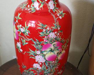Large Asian Vase