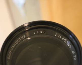 Spiratone Plura-Coat Camera Lens SharpshooterI:6.3/F=400mm