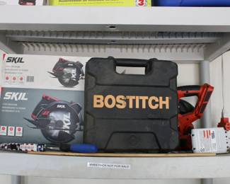 Skil Circular Saw, Bostitch Nailer