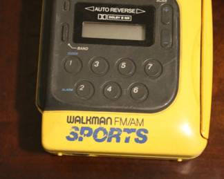 Vintage Sony Sport Walkman AM/FM Cassette