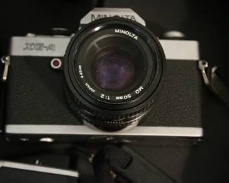 Vintage Minolta XG-A Camera
