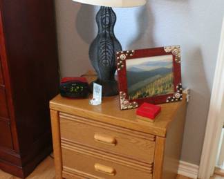 Oak Nightstand