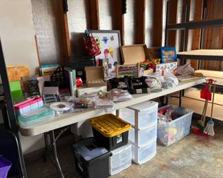 Toys, games and office supplies.