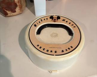 Vintage Mickey record holder 