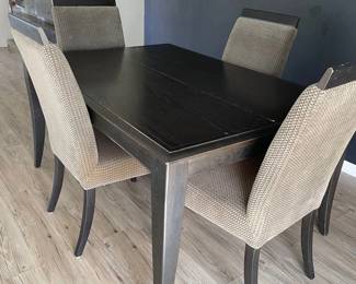 HKM068 - Dining Table With Four Upholstered Chairs *SPECIAL PICKUP INSTRUCTIONS