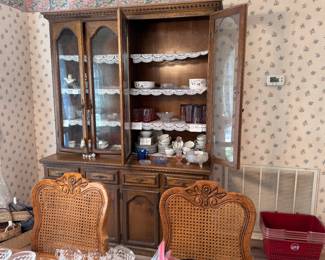 Custom made china cabinet