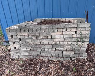Over 400 decorative bricks