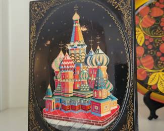 Decorative box from Russia