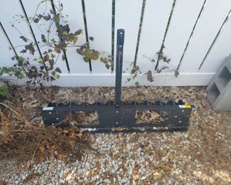 Tow behind yard aerator