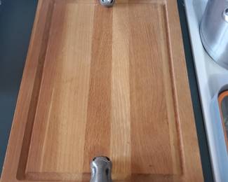 Steer serving board