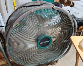 Large fan works all the way!