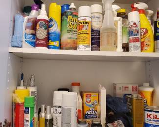 Cleaning supplies