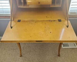 Birdseye Maple 1800, early 1900s, secretary approx 30" wide x 20" deep. With original key
