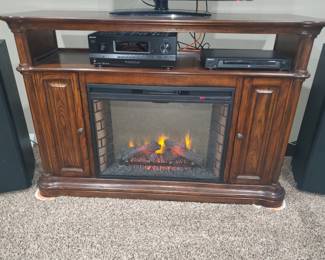 Beautiful fireplace center