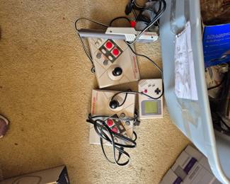 Nintendo Games set with games