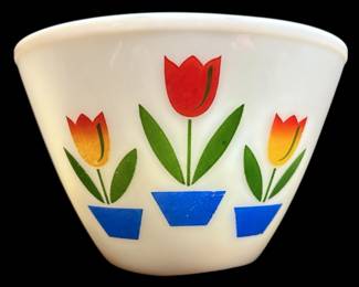Fire King Tulip Mixing Bowl