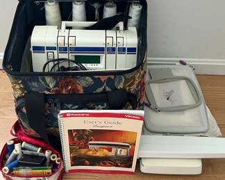Husqvarna Sewing Machine And Accessories