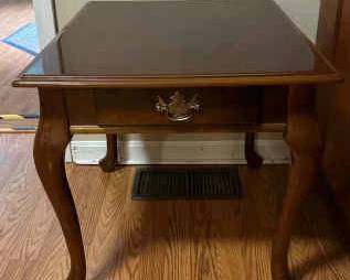 Wooden End Table
