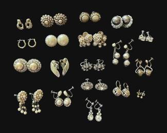 Vintage Costume Earrings