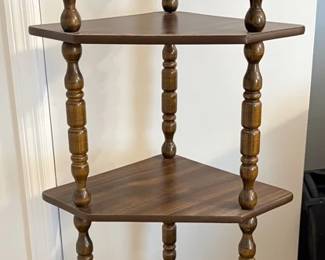 Tiered Corner Display Shelf
