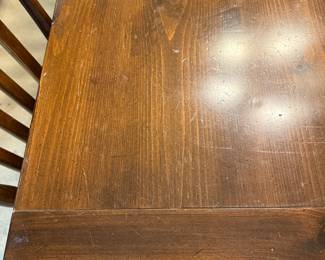$375 ~ OBO ~ AMAZING ANTIQUE TABLE AND SIX CHAIRS MATCHING HUTCH ALSO AVAILABLE