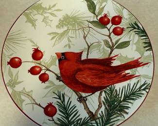 $28~ CARDINAL PLATE