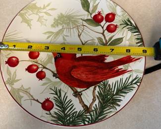 $28~ CARDINAL PLATE