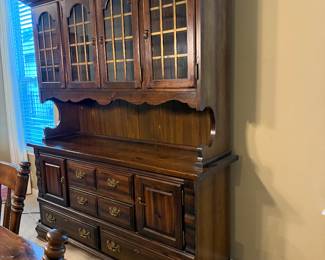 $275~ ANTIQUE AMAZING STEPBACK CUPBOARD